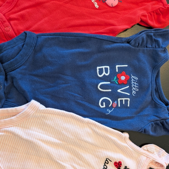 3 For $18 Carter's Navy and Red Baby Outfit Set - Picture 5 of 16
